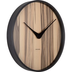 Wall Clock Wood Melange