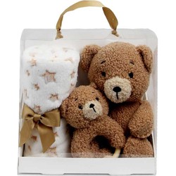 Unique Living - Giftbox Baby Surprise Bear  - 90x75cm