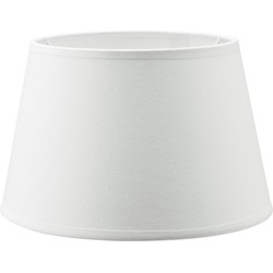 Minimalistische stijl - Stoffen Lampenkap - Conisch - White - 20 x 15 x 13 cm - E27 fitting - Ontworpen voor tafellampen - Ontworpen voor woon- en slaapkamers