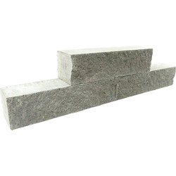 Rockstone Walling Grijs/Zwart 60 x 15 x 15 cm