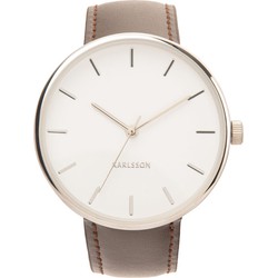 Karlsson - Watch Minimal Steel - Wit