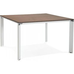 XLINE vergadertafel 140x140x745 cm Bruin