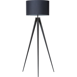 Beliani STILETTO - Staande lamp-Zwart-IJzer