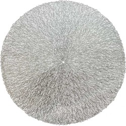 Unique Living - Placemat Ciara 38cm Ø Silver