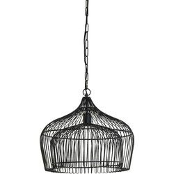 D - Light & Living - Hanglamp KRISTEL - Ø44x39cm - Zwart