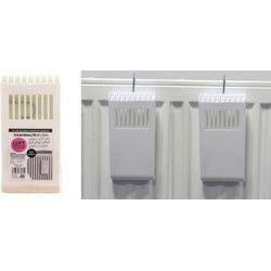 Waterverdamper Luchtbevochtiger kunststof incl. haakje kleur wit set 2 stuks