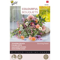 Colourful Bouquets, Stunning Pastel gemengd - Buzzy