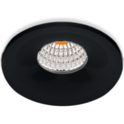 Groenovatie Inbouwspot LED 3W, Zwart, Rond, Ø48mm, Dimbaar, Warm Wit