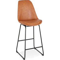 FISH halfhoge snackkruk 48x55x109 cm Bruin