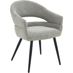 Livingfurn Eetkamerstoel Megan Taupe