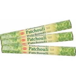 60 stokjes Patchouli wierook - Wierookstokjes