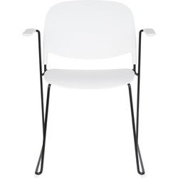 Eetkamerstoel Stacks Wit - Giga Meubel - Set van 4
