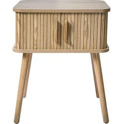 Nachtkastje Vintage met 2 Schuifdeuren H58cm - ERNEST