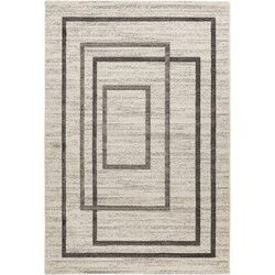 Trendy Home Loom - Modern Vloerkleed - Abstract, Laagpolig, Hoge dichtheid, Soft Touch - Beige Creme- 200x290 CM