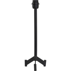Lampvoet Dennis - Zwart - 15.5x15.5x40cm