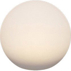 Anna's Collection Solar bol lamp - kunststof - D20 cm - warm wit - tuinverlichting - Lantaarns