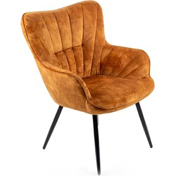 Feel Home - Fauteuil - Vincenza - Brons