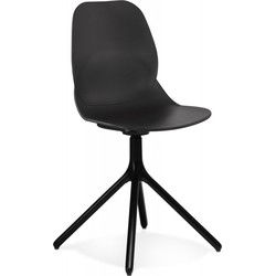 TUCANA design stoel 45x485x82 cm Zwart