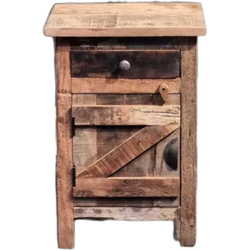 Benoa Abilane 1 Door 1 Drawer Wooden Bedside Cabinet 60 cm