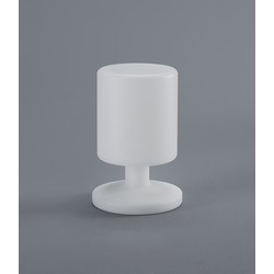 Moderne Tafellamp  Barbados - Kunststof - Wit