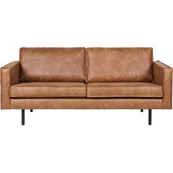 BePureHome Rodeo Bank 2-Zits - Recycle Leer - Cognac - 85x190x86