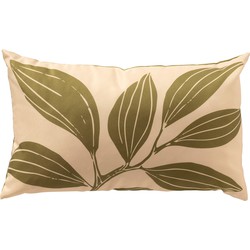 Textino LAURENS – Outdoor kussenhoes 30x50 cm – Semolina – multicolor - Textino