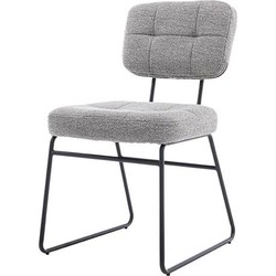 Tower living Padola sidechair - fabric Alpine 11 Grey