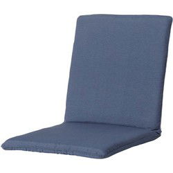 Stapelstoelkussen universeel Panama saffierblauw 97 cm x 49 cm (4 stuks)
