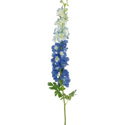 Greenmoods Kunstbloem Delphium - Ridderspoor - Nep plant - 1 Stuk - 105cm - Blauw