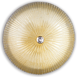 Ideal Lux - Shell - Plafondlamp - Metaal - E27 - Oranje