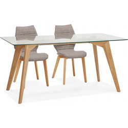 SALTO design eetkamertafel 180x90x75 cm