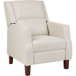 Beliani EGERSUND - TV-fauteuil-Beige-Polyester