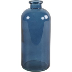 Fles Dawn glas ro 11x11x25 cm blauw