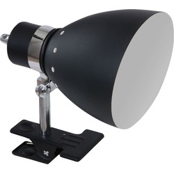 Steinhauer wandlamp Spring - zwart - metaal - 13 cm - E27 fitting - 6827ZW
