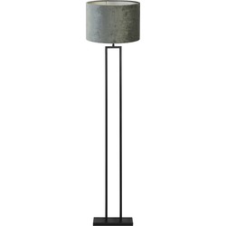 Vloerlamp Shiva/Gemstone - Zwart/Antraciet - Ø40x170cm