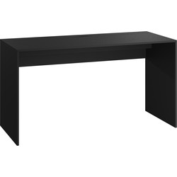 Meubella Bureau Nyon - Zwart - 140 cm