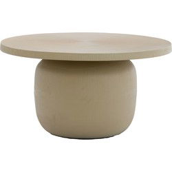 Light & Living - Salontafel TIGRAN - Ø75.5x41.5cm - Bruin