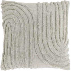 Unique Living - Sierkussen Maeve Chateau Grey -45x45cm