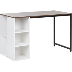 DESE - Bureau - Donkere houtkleur - Vezelplaat