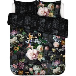 Essenza Dekbedovertrek Fleur Festive Blooming Black 200 x 220 + 2x 60 x 70 cm