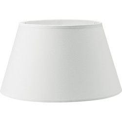Minimalistische stijl - Stoffen Lampenkap - Conisch - White - 30 x 20 x 17 cm - E27 fitting - Ontworpen voor tafellampen - Ontworpen voor woon- en slaapkamers