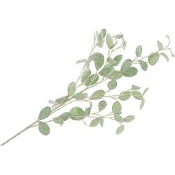 DK Design Kunstbloem Eucalyptus tak Real Touch - 90 cm - lichtgroen - Kunstbloemen