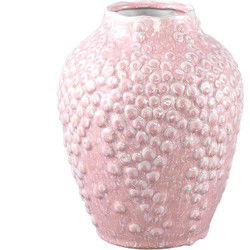 PTMD Bloempot Avis - 24x24x30 cm - Keramiek - Roze