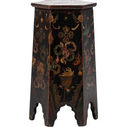 Fine Asianliving Antieke Tibetaanse Plantentafel Draken