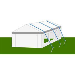 Stormbandenset voor partytent – set van 3 , kies je maat