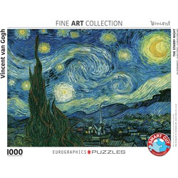 Eurographics Eurographics Starry Night - Vincent van Gogh (1000)