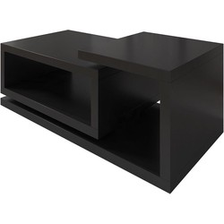Meubella - Salontafel Bello - Zwart - 120 cm
