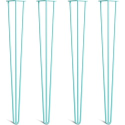 The Hairpin Leg Co. – Hairpin Legs – 10mm – Werkbladpoten – 3 Staven - Eendenei