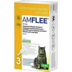 KRKA AMFLEE SPOT ON KAT 50 MG 3 PIP