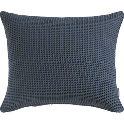 Heckett & Lane Kussensloop Wafel Pillowcase Insignia Blue 60 x 70 cm
